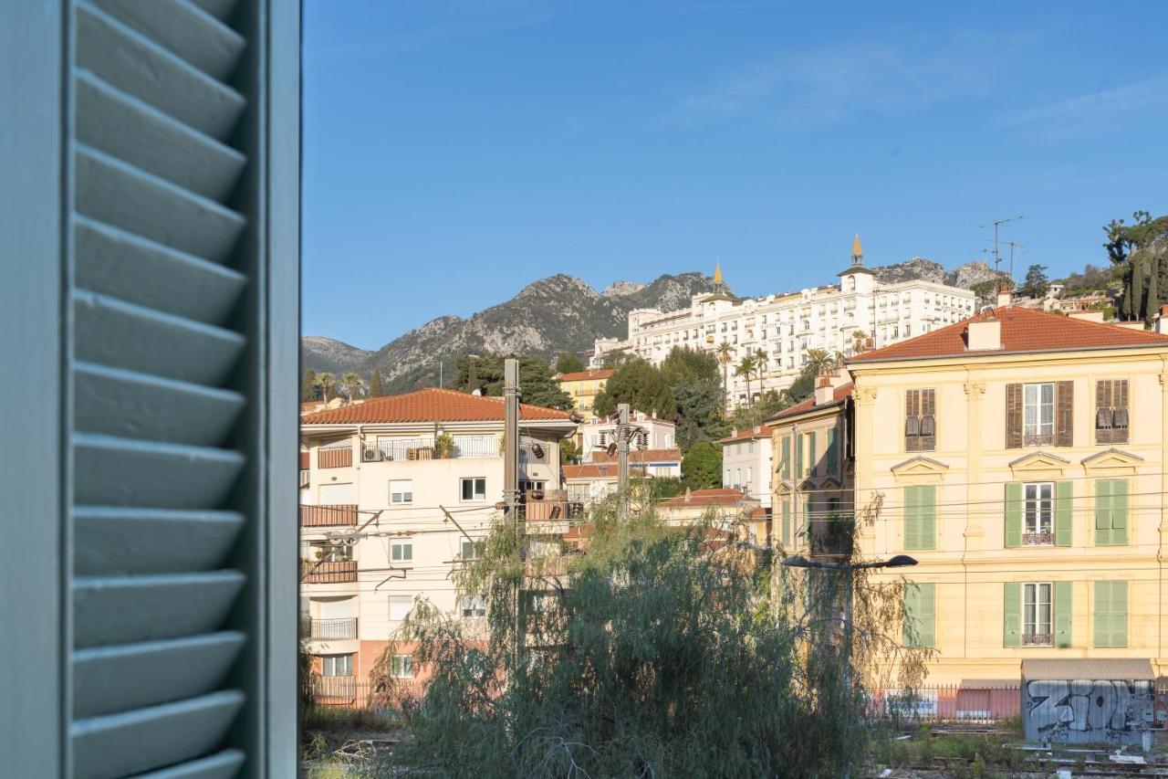 Hotel De Belgique A Μεντόν Εξωτερικό φωτογραφία