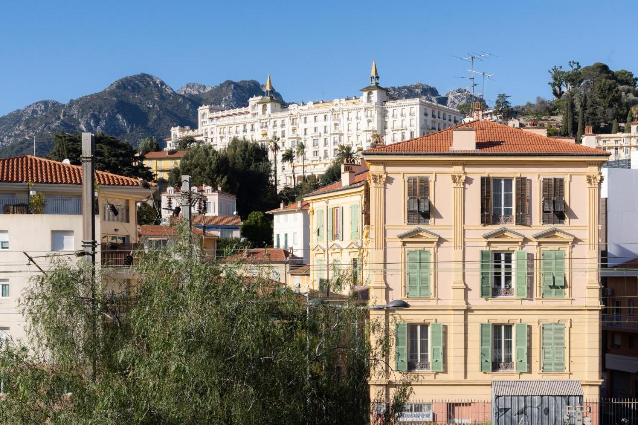 Hotel De Belgique A Μεντόν Εξωτερικό φωτογραφία